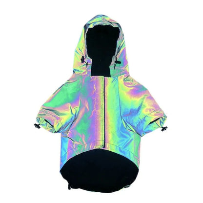 Dog's Flashy Rainbow Hoodie - MeeowShop