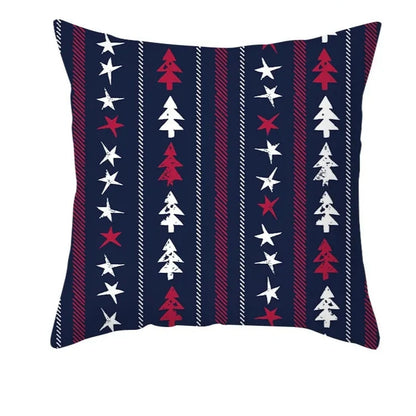 Cartoon Christmas Pillow Cover