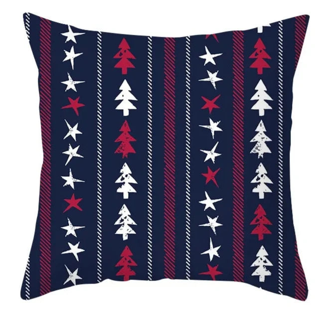 Cartoon Christmas Pillow Cover