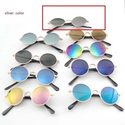 Pet's Round Vintage Sunglasses - MeeowShop