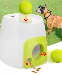 Dog's Automatic Ball Launcher