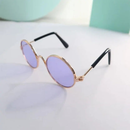 Pet's Round Vintage Sunglasses - MeeowShop