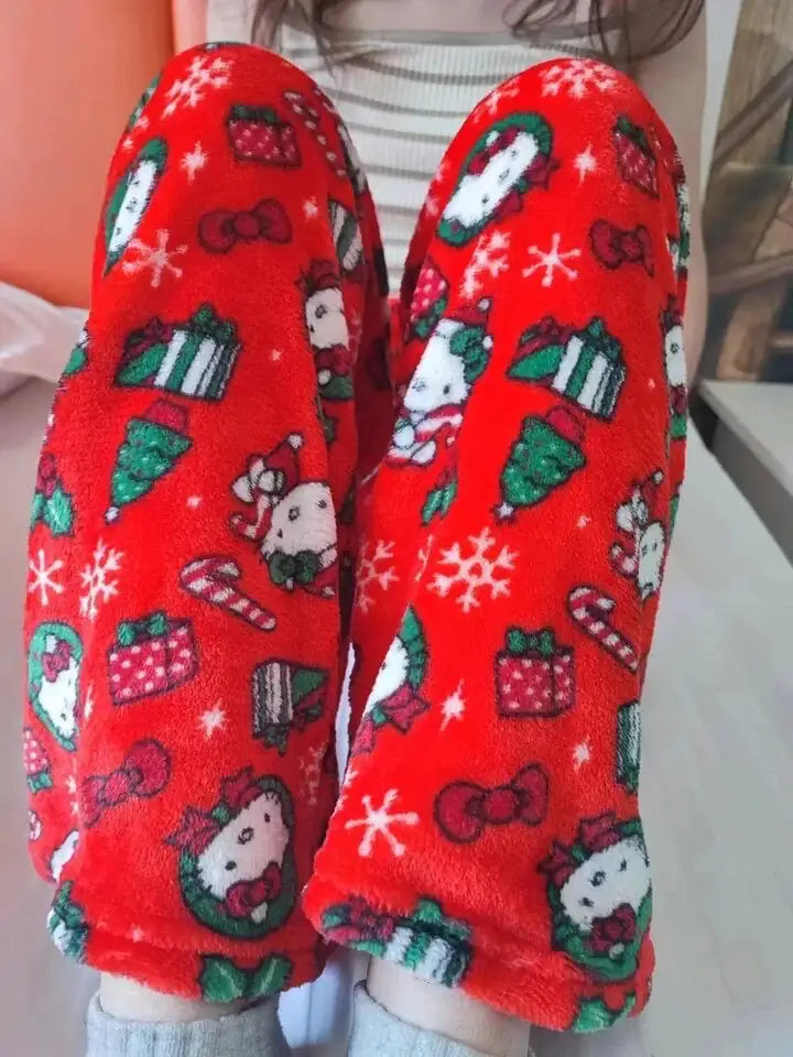 Hello-Kitty Christmas Pajamas