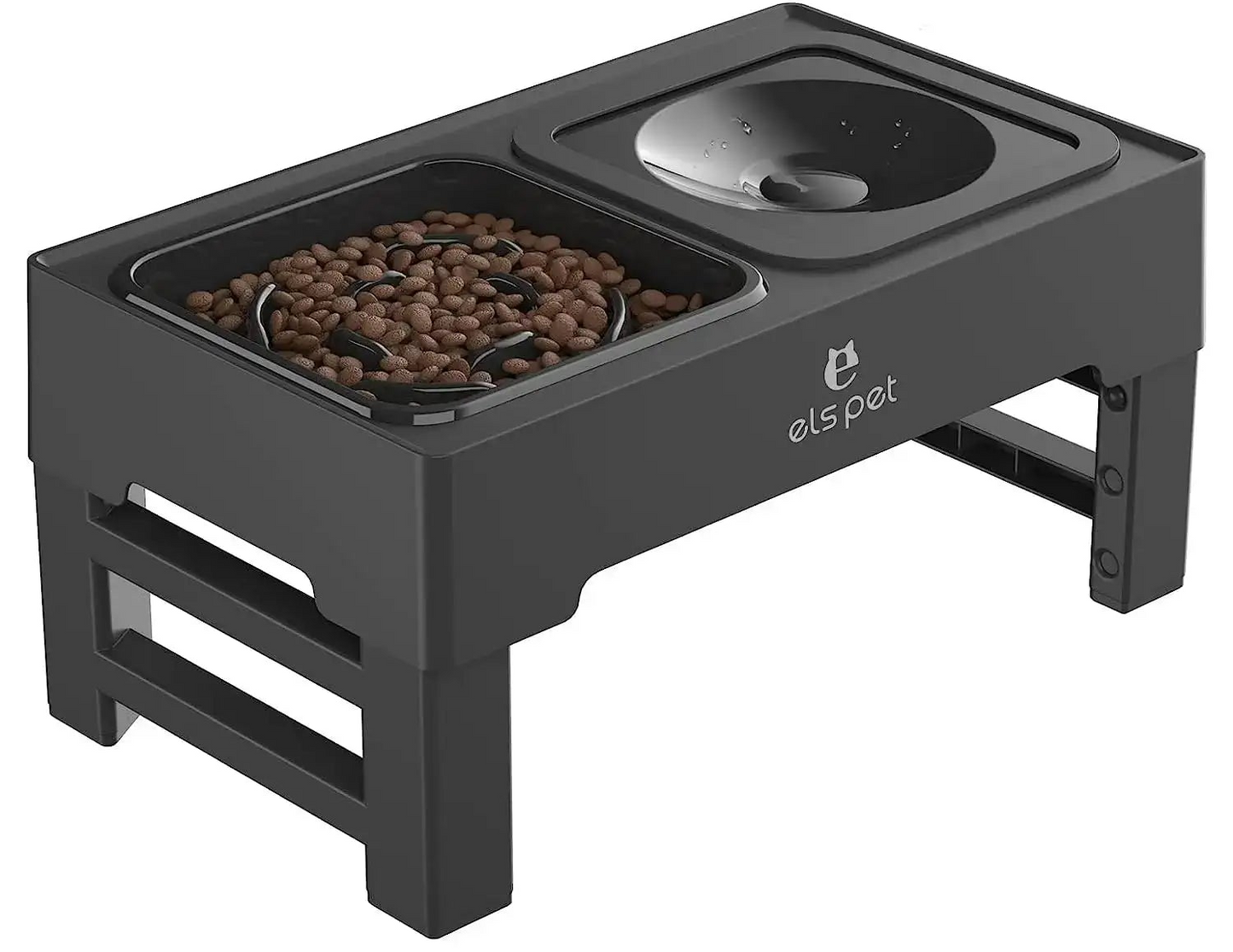 Pet's Adjustable Food & Water Bowl