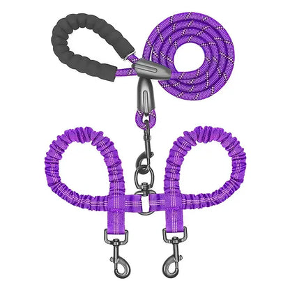 Pet's Double Lead Leash - MeeowShop