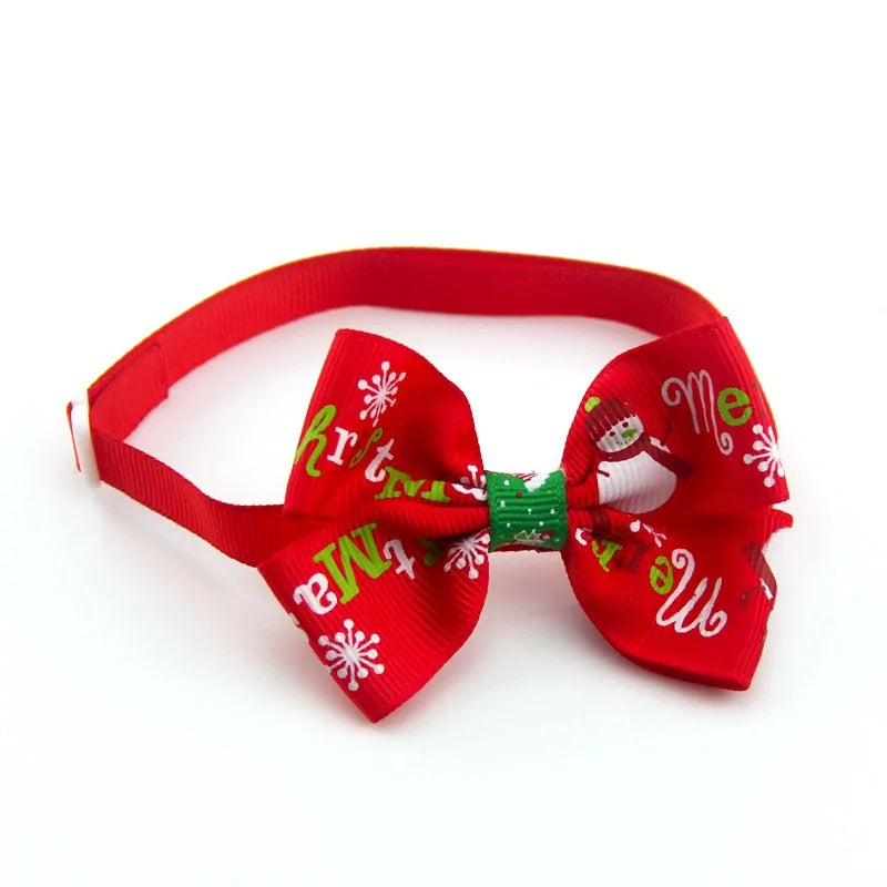 Pet's Festive Bowtie Collars - MeeowShop