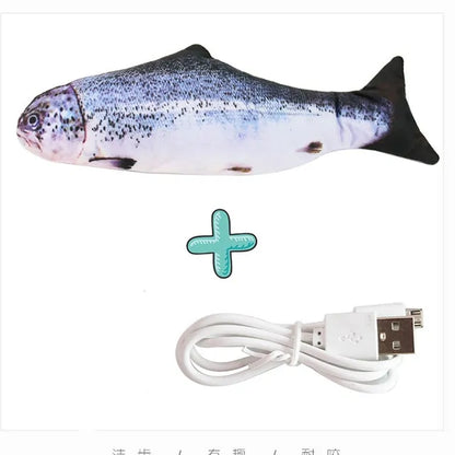 Cat's Electric Fish Toy