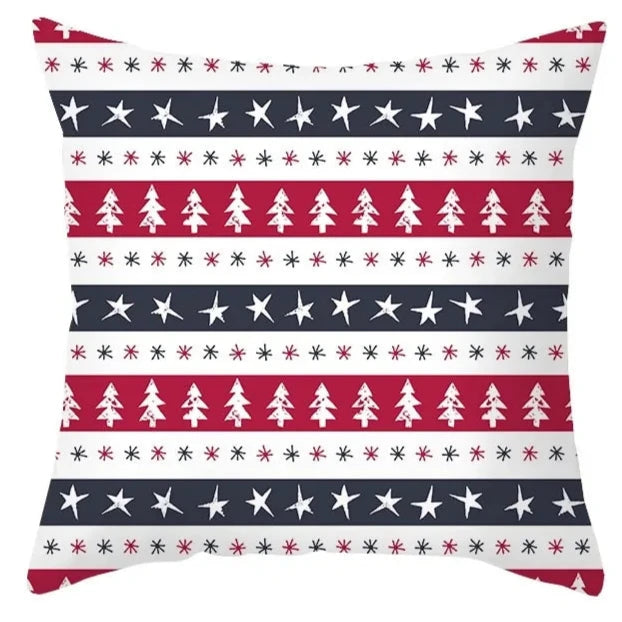 Cartoon Christmas Pillow Cover