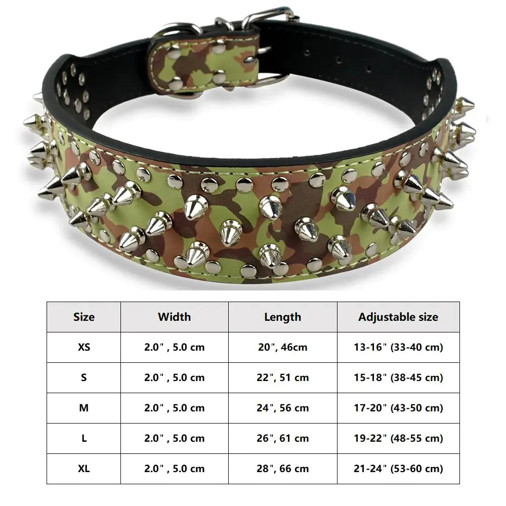 Dog's Spiked Collar - MeeowShop