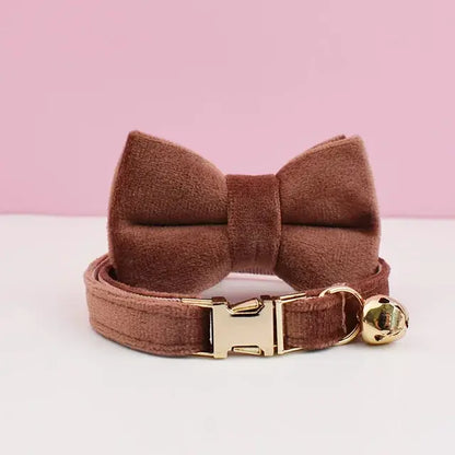 Cat's Luxury Velvet Bowtie Collars - MeeowShop