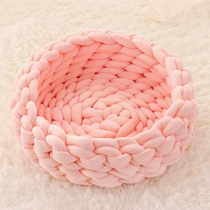 Pet's Soft Crochet Bed - MeeowShop