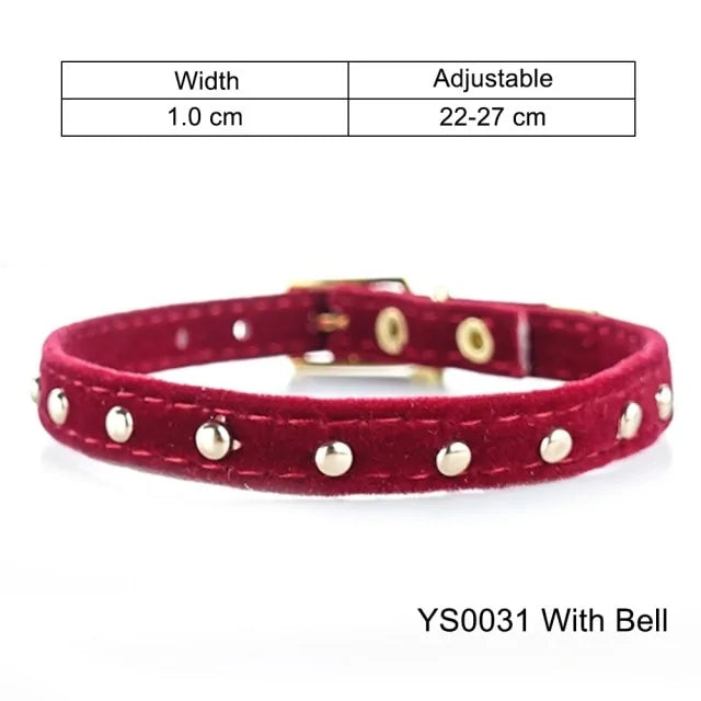 Pet's Velvet Collars For Small Animals - MeeowShop