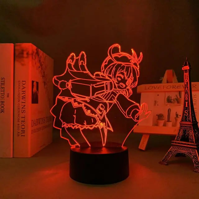 Genshin Impact Night Light's 3D Illusion