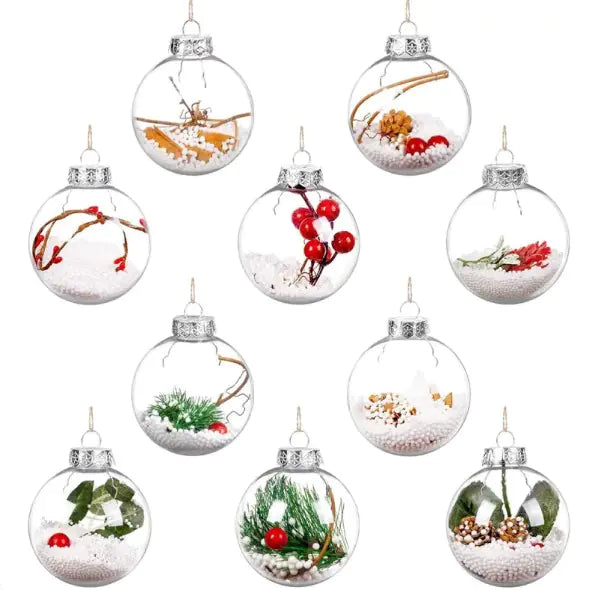 10 Pieces Christmas Balls