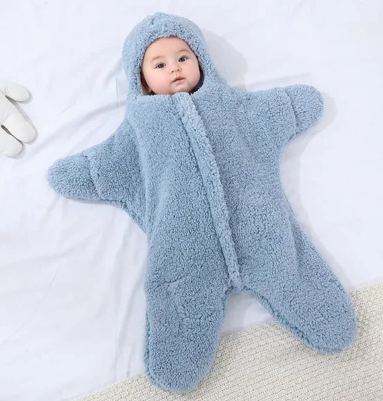 Star Shape Baby Cuddling Quilt