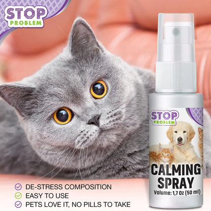 Calming Pheromone Spray for Cats Relief Stress