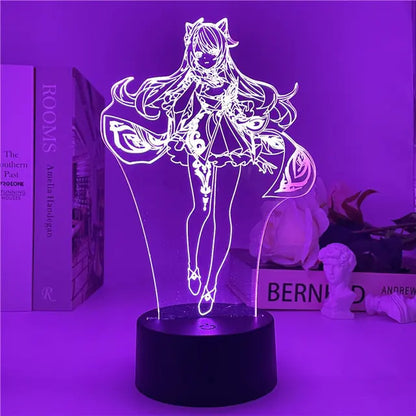 Genshin Impact Night Light's 3D Illusion