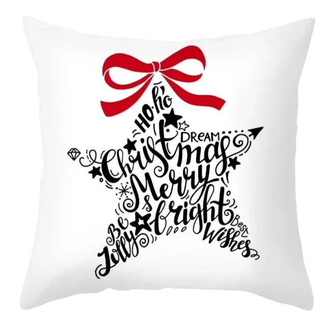 Cartoon Christmas Pillow Cover