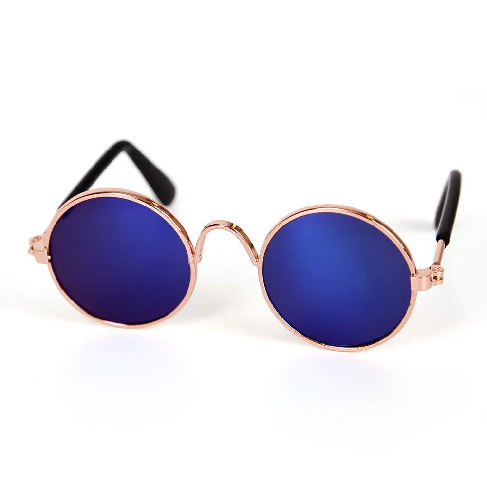 Pet's Round Vintage Sunglasses - MeeowShop