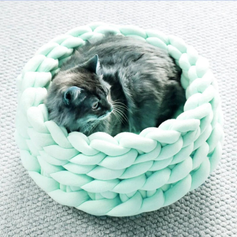 Pet's Soft Crochet Bed - MeeowShop