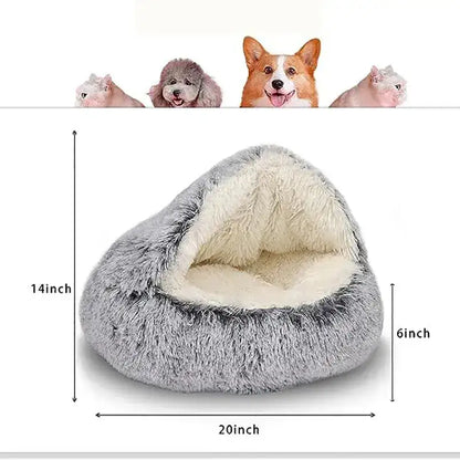 Pet's Soft Plush Bed - MeeowShop