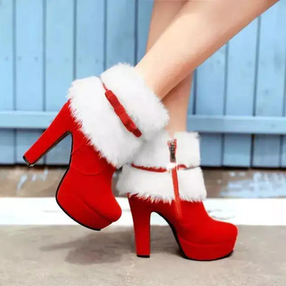 High Heel Christmas Boots (Size 35-43)