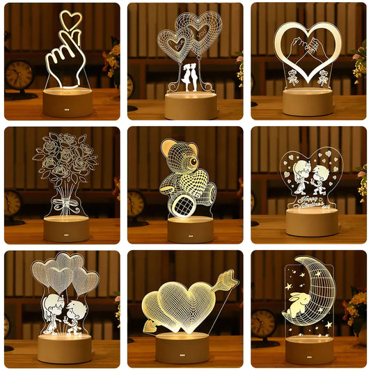 Acrylic Led Night Lights