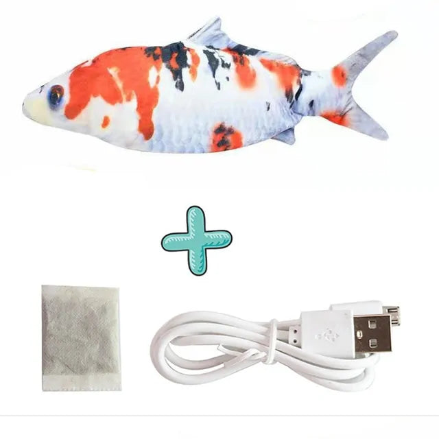 Cat's Electric Fish Toy