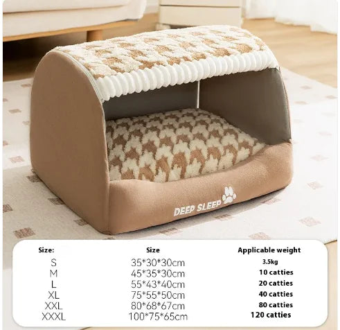 Pet's Bear Curved Room Kennel Nest