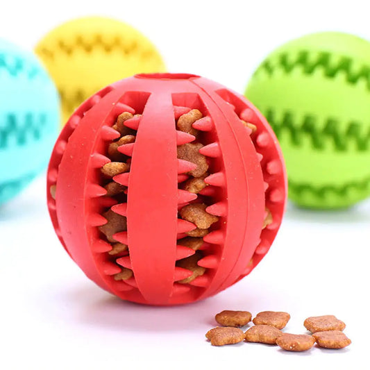 Pet's Interactive Rubber Ball Toy - MeeowShop