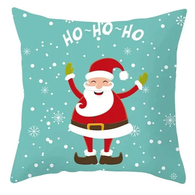 Cartoon Christmas Pillow Cover