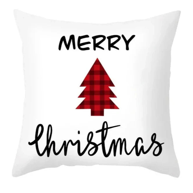 Cartoon Christmas Pillow Cover