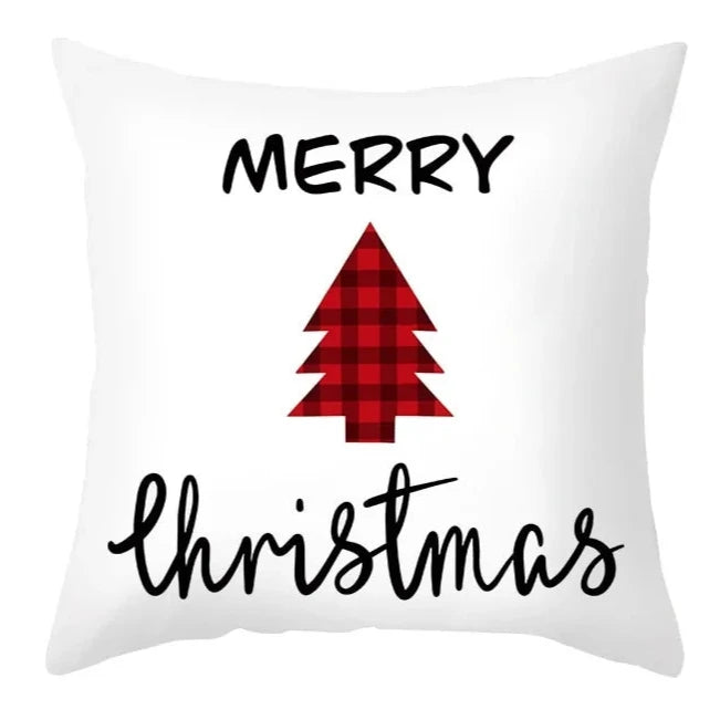 Cartoon Christmas Pillow Cover