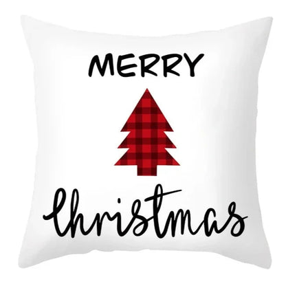 Cartoon Christmas Pillow Cover