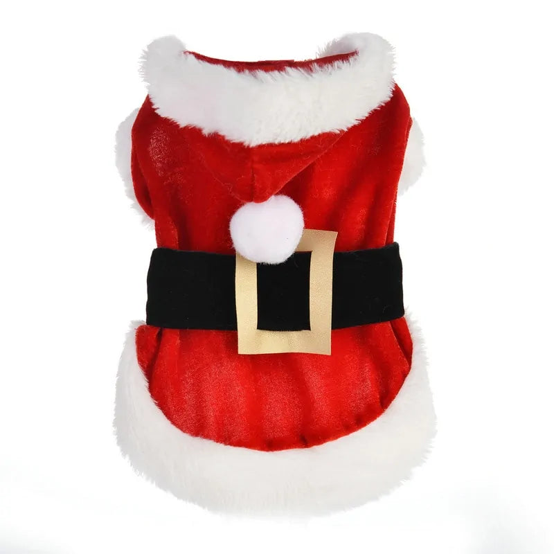 Pet's Santa Christmas Outfit - MeeowShop