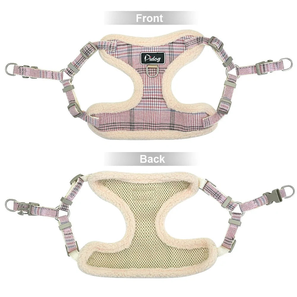 Dog's Adjustable Soft Harness With Purse - MeeowShop