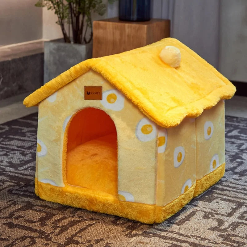 Pet's Foldable Warm Winter House - MeeowShop