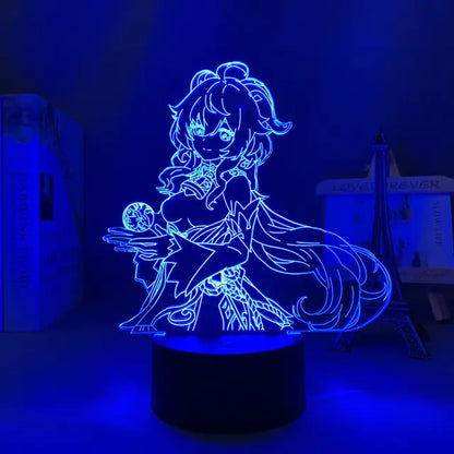 Genshin Impact Night Light's 3D Illusion