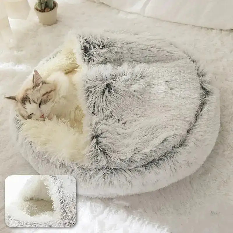 Pet's Soft Plush Bed - MeeowShop