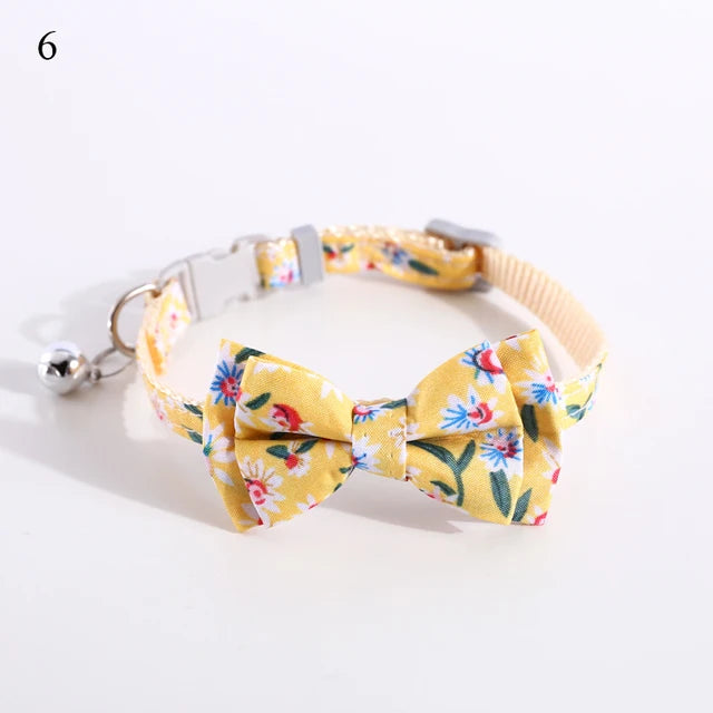 Pet's Plaid Print Bow Tie Collars - MeeowShop