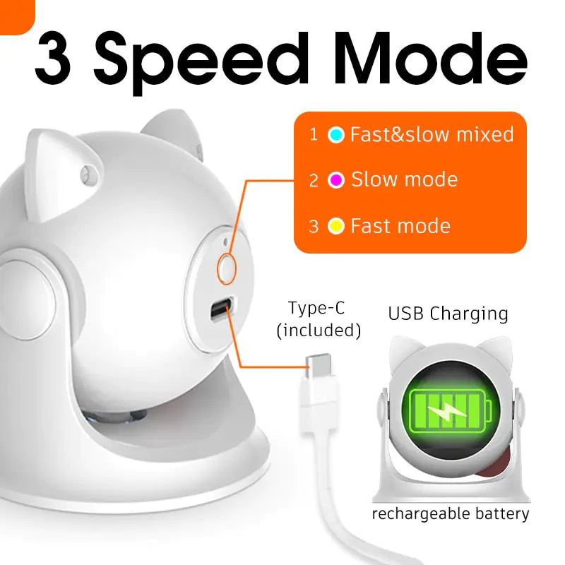 Cat's Electronic Smart-Laser Robot - MeeowShop