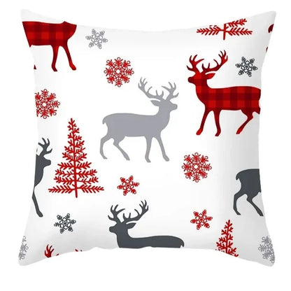 Cartoon Christmas Pillow Cover