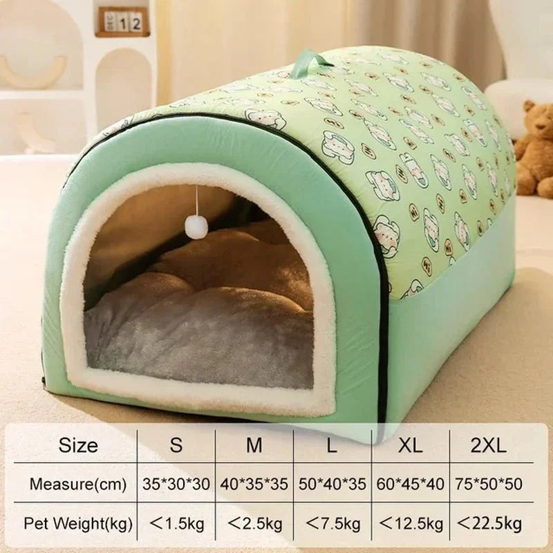 Pet's Winter Nest Haven House - MeeowShop