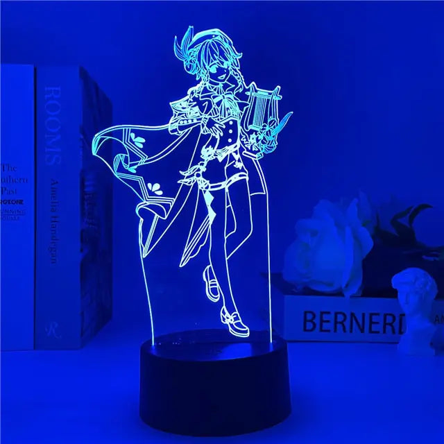 Genshin Impact Night Light's 3D Illusion