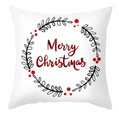 Cartoon Christmas Pillow Cover