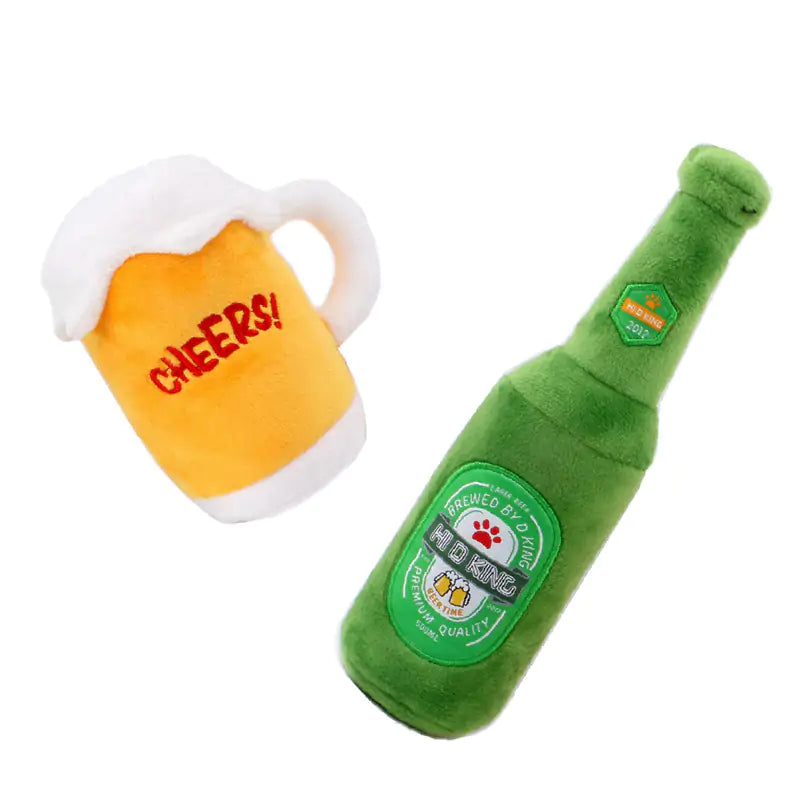 Pet's Beer Bottle & Cup