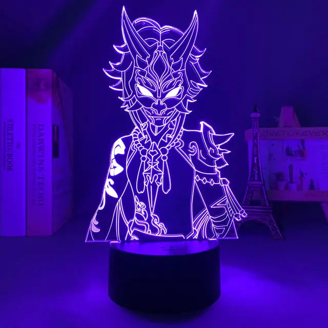 Genshin Impact Night Light's 3D Illusion