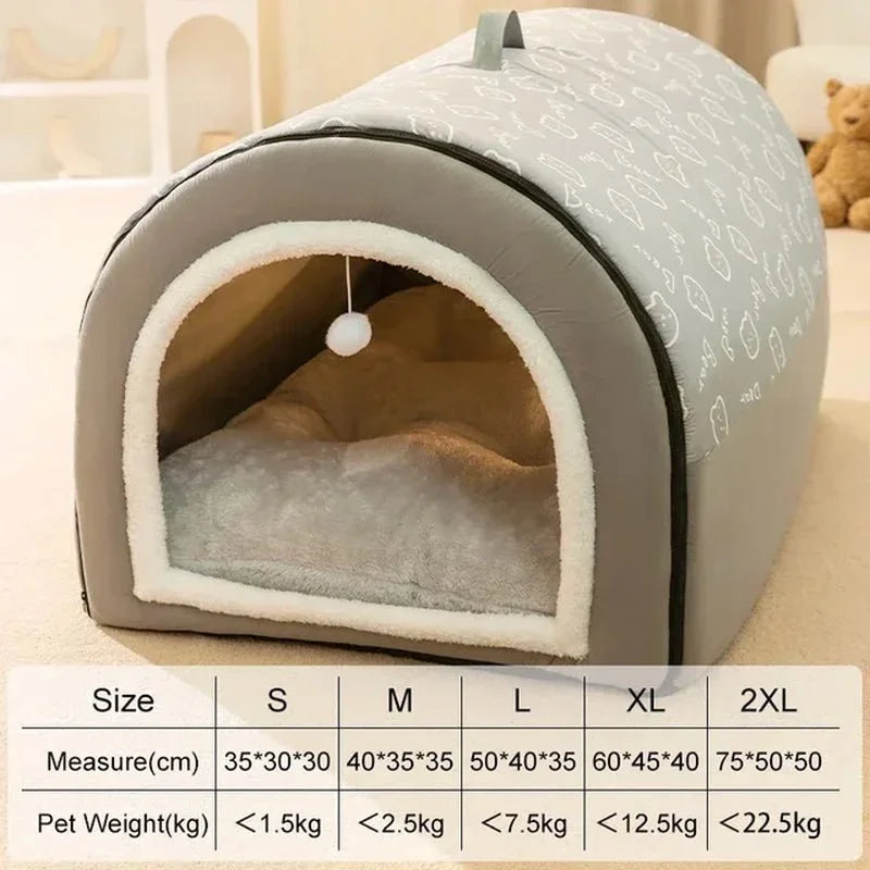 Pet's Winter Nest Haven House - MeeowShop