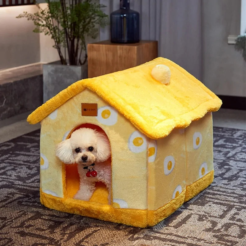 Pet's Foldable Warm Winter House - MeeowShop