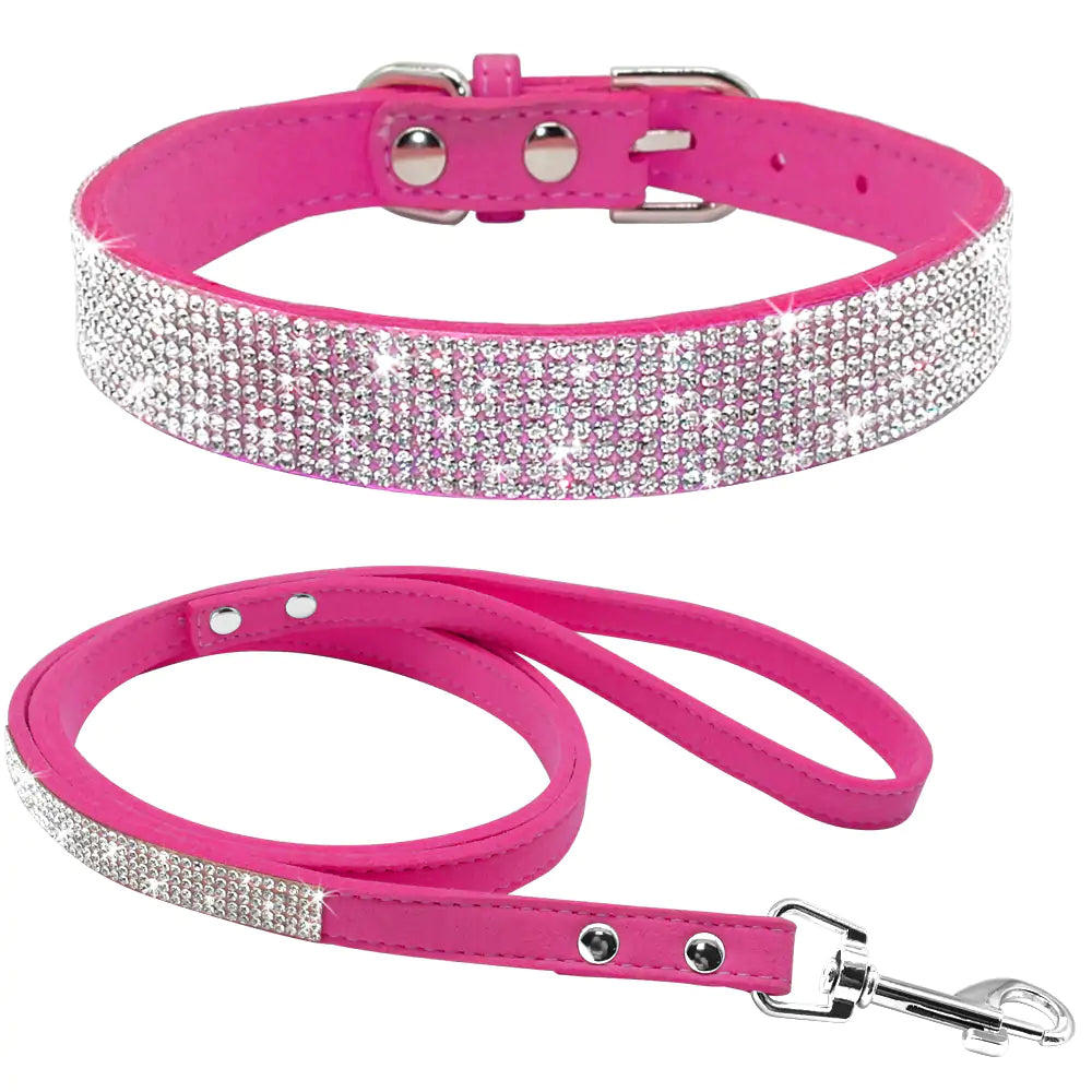 Pet's Diamond Collar & Leash Set - MeeowShop